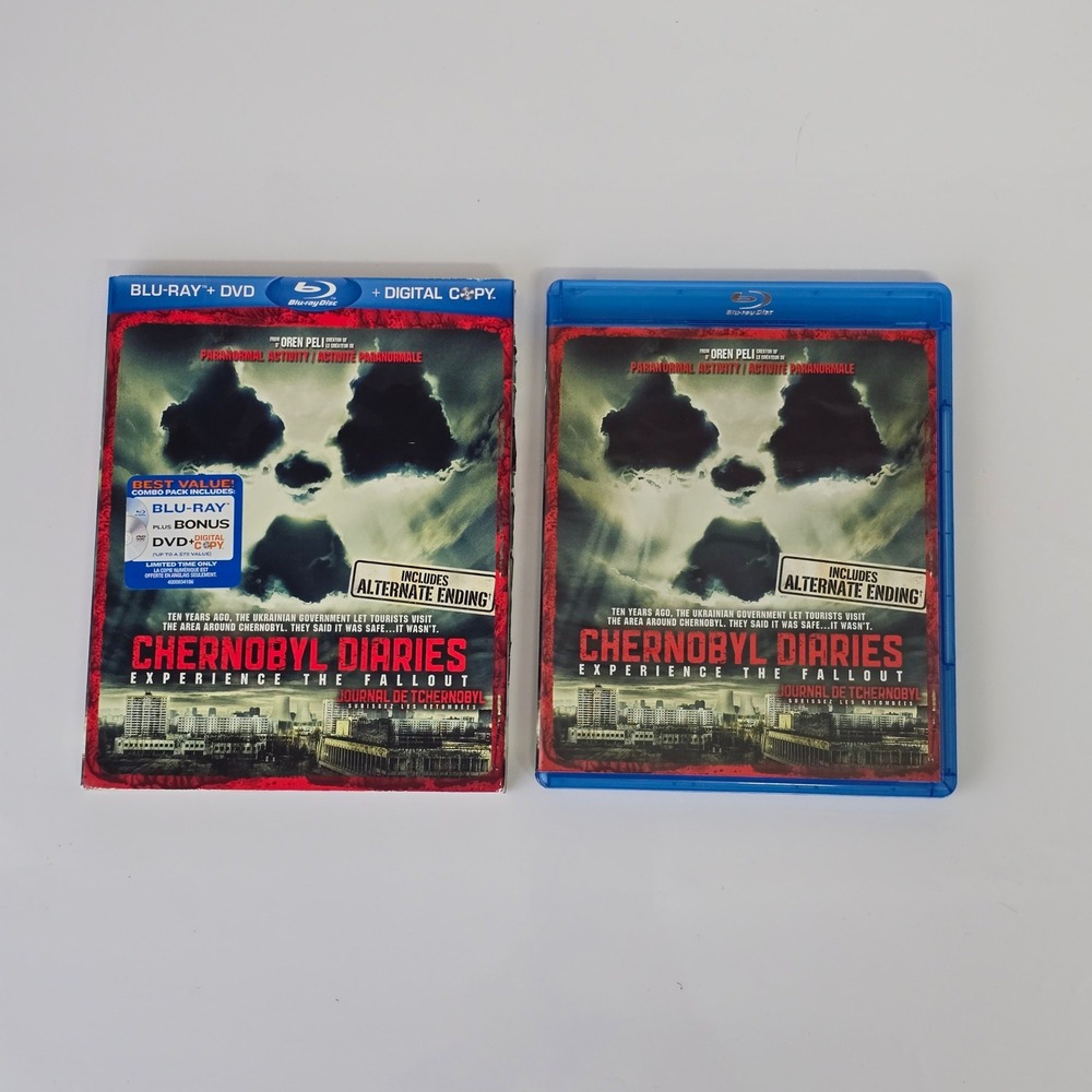 Chernobyl‎ Diaries Blu-ray DVD Combo Horror Thriller